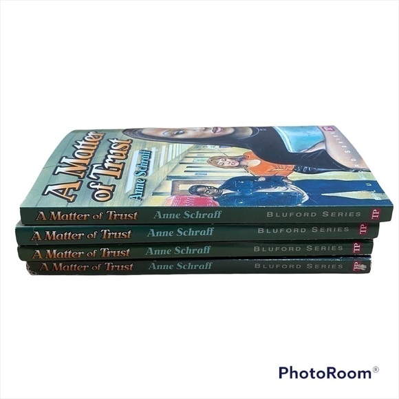 Bluford Series A Matter of Trust Book Bundle Teacher 4 Copies Anne Schraff - Picture 1 of 4